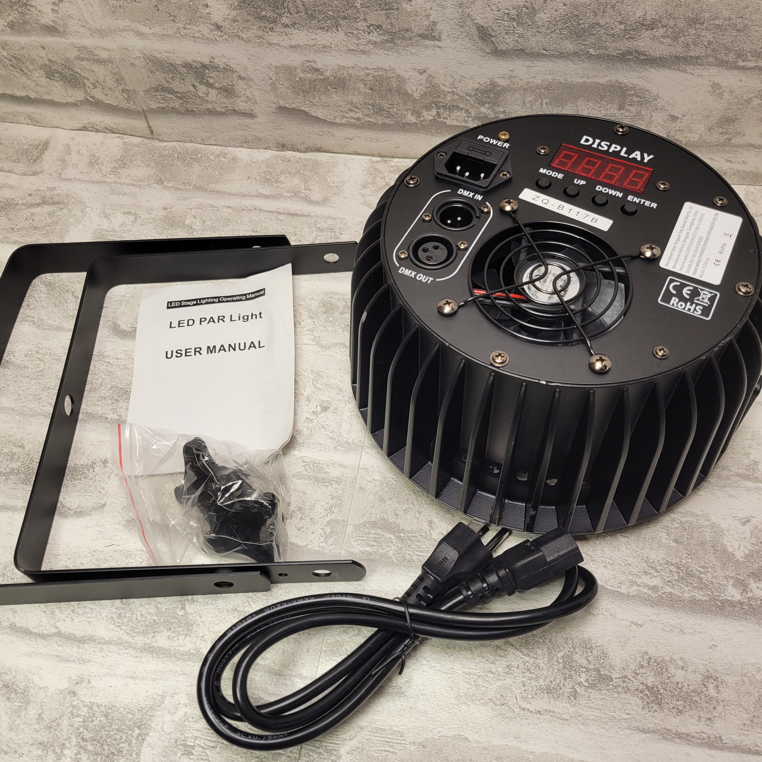 Stage Light Aluminum Cast Made Led Par Accent Light DMX, Multiple Settings (7618425520366)